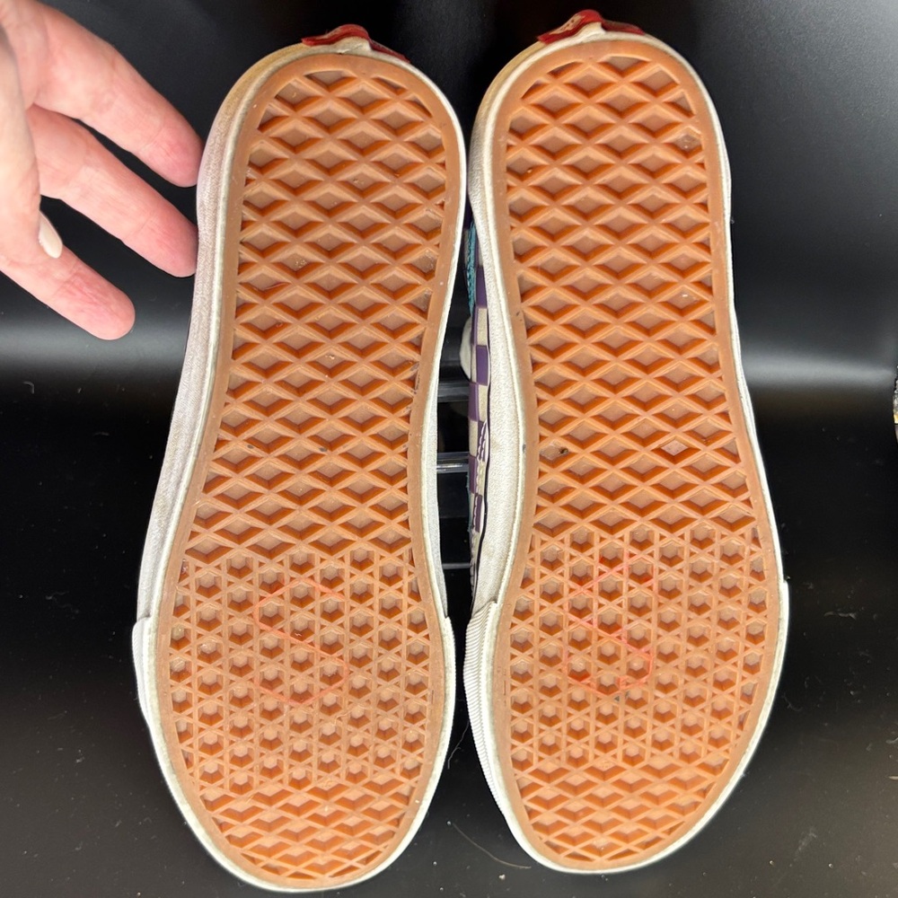 Vans Old Skool Thermochrome Checkerboard Suede Sneakers Rare find! - Picture 5 of 9
